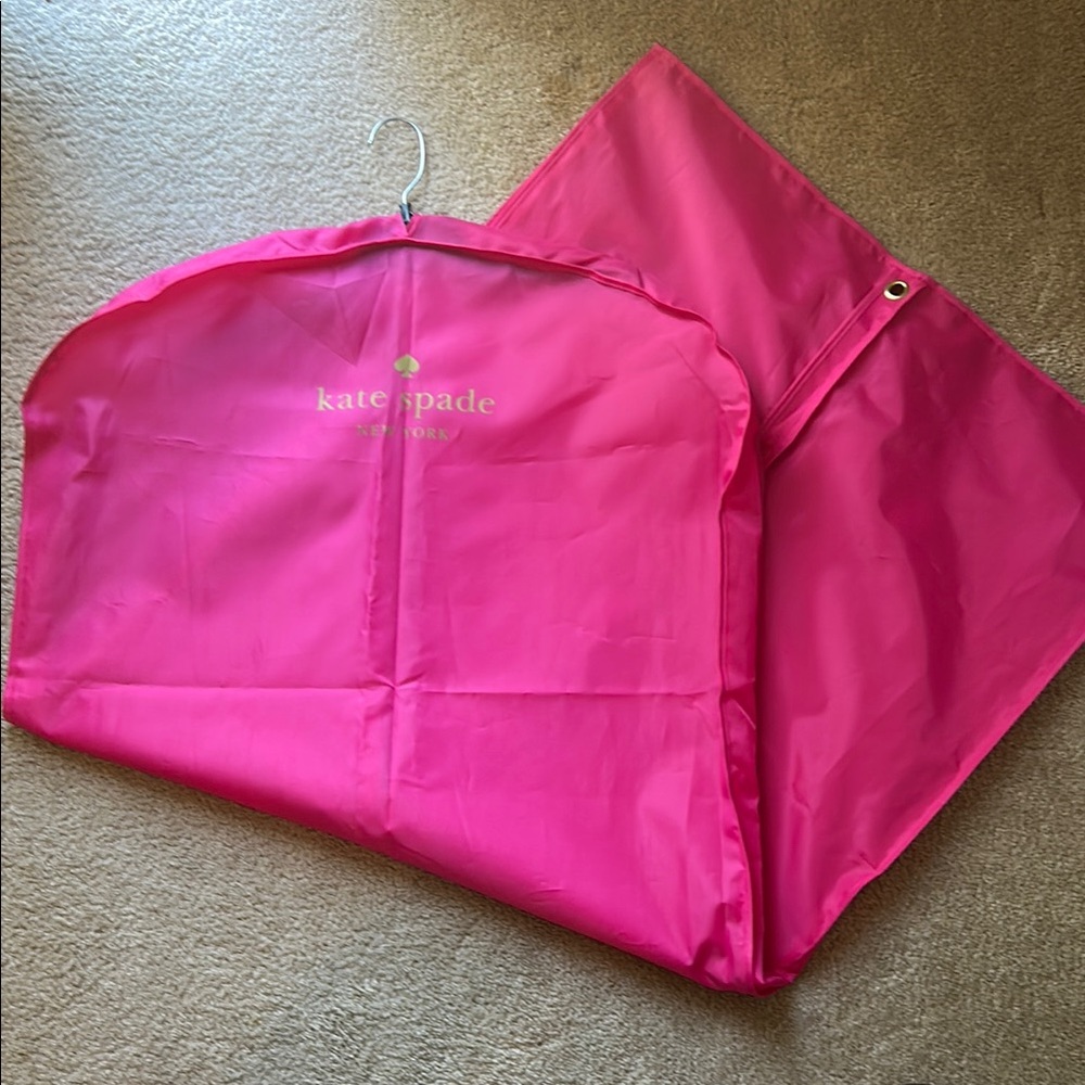 Kate Spade Pink Garment Bag